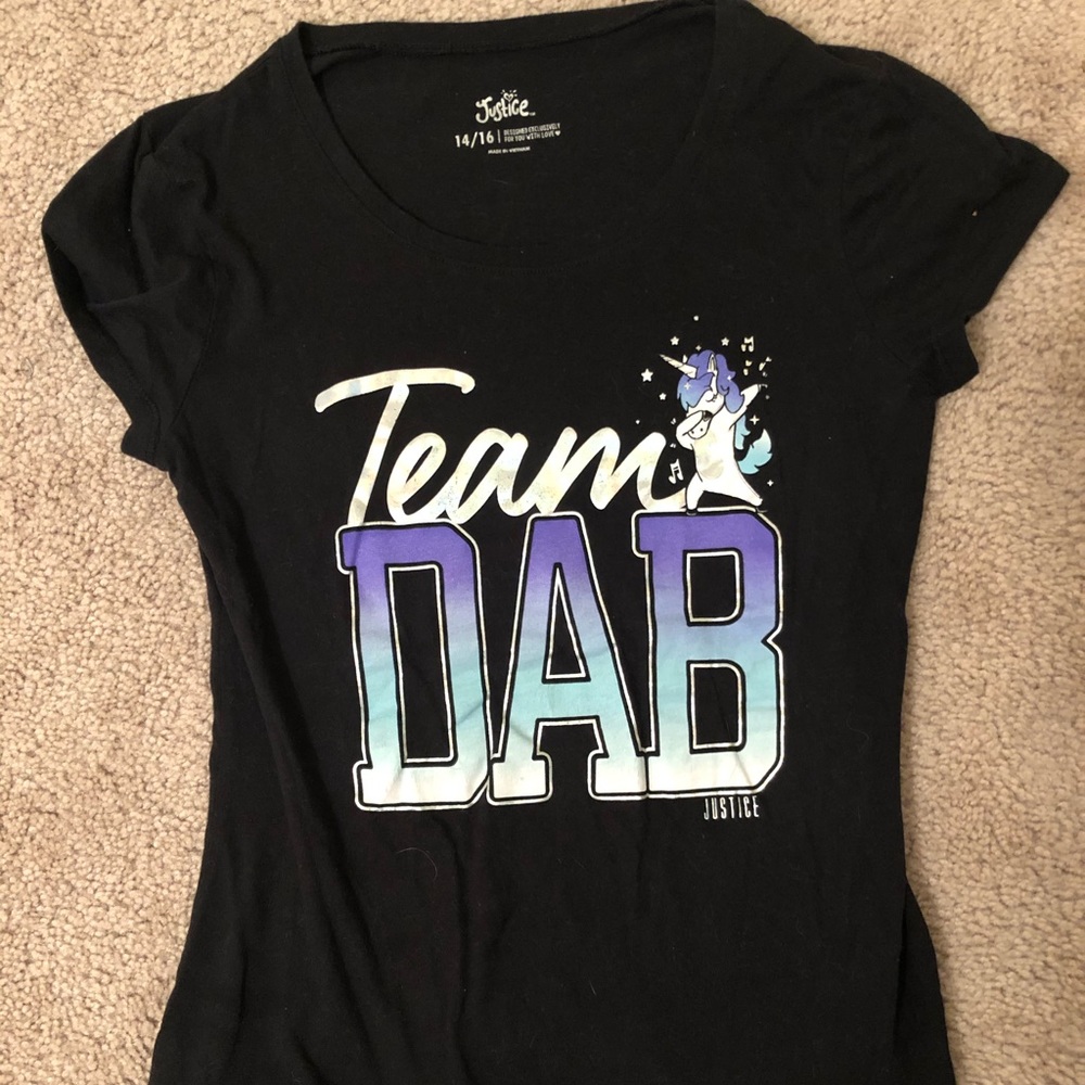 Justice Girls Team Dab Tee